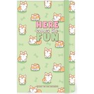 Quaderno a Righe - Photo Notebook - Medium - Corgi