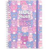 Blocco Spiralato a Righe - Spiral Notebook - Maxi - Teddy Bear