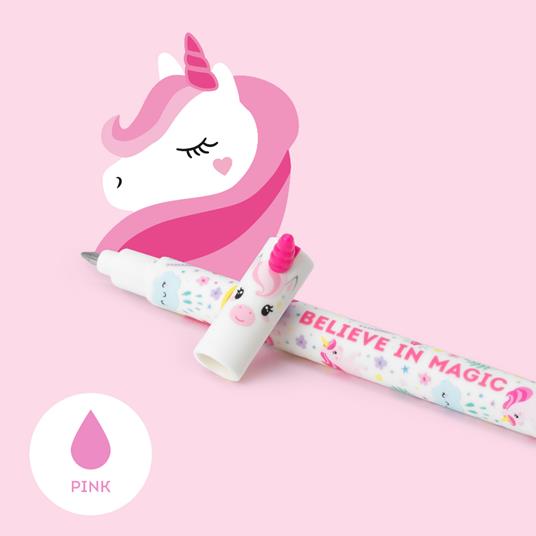 Penna gel cancellabile con inchiostro termosensibile. Unicorn
