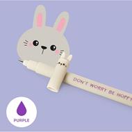 Penna gel cancellabile con inchiostro termosensibile. Bunny