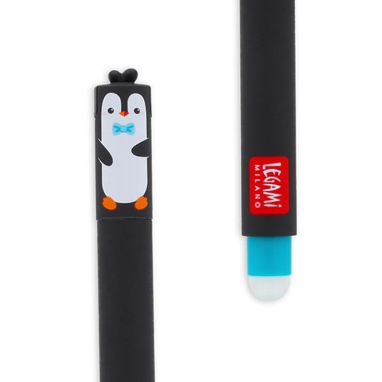 Penna gel cancellabile con inchiostro termosensibile. Penguin - 3