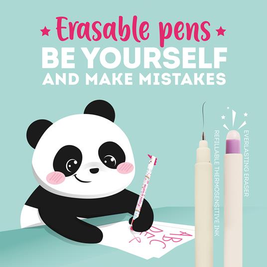 Penna gel cancellabile con inchiostro termosensibile. Penguin - 5