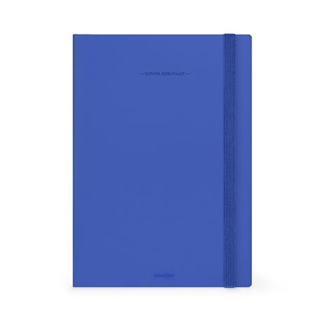 Agenda del docente 13 mesi 2027 settimanale Legami Large Eclectic Blue
