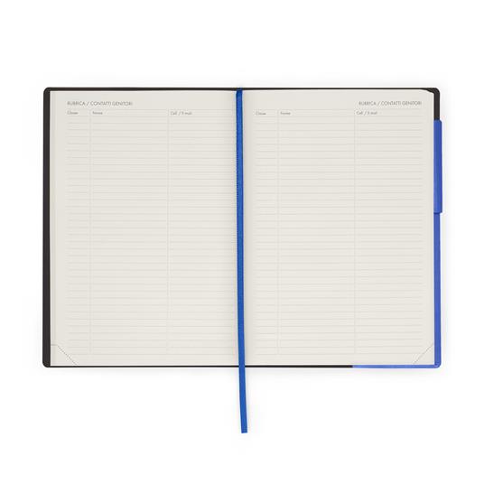 Agenda del docente 13 mesi 2027 settimanale Legami Large Eclectic Blue - 10