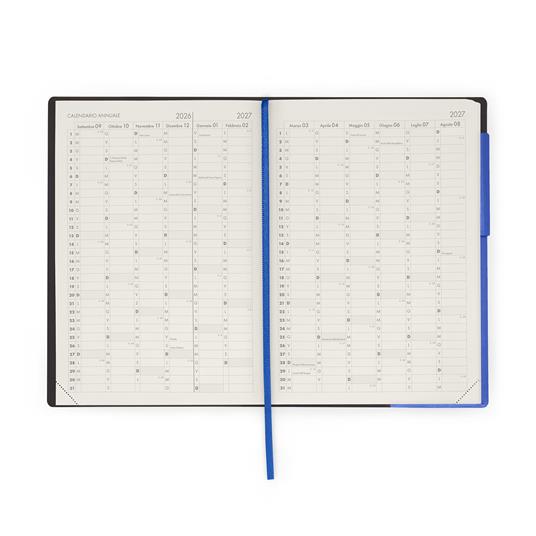 Agenda del docente 13 mesi 2027 settimanale Legami Large Eclectic Blue - 3