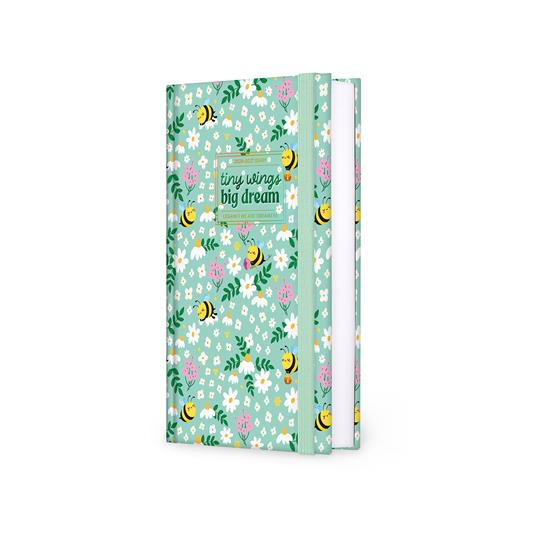 Agenda 16 mesi 2027 giornaliera fotografica Legami Medium Bee Green - 4