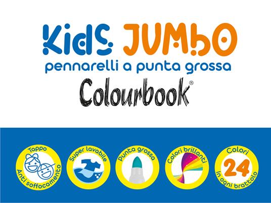 Pennarelli Maxi Kids Jumbo Pz.24 - Singolo - 5