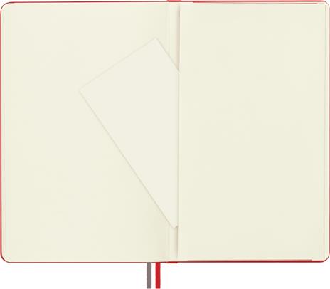 Taccuino Moleskine Expanded Large a pagine bianche copertina rigida. Rosso - 4