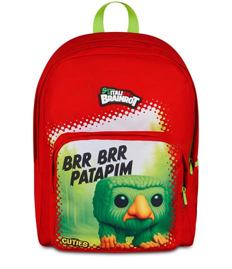 Zaino Scuola Brr Brr Patapim Skifidol Italian Brainrot - 2