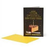 Biglietto auguri Felicità - Forchetta Legami, Happiness Greeting Cards, Fork - 11,50 x 17 cm