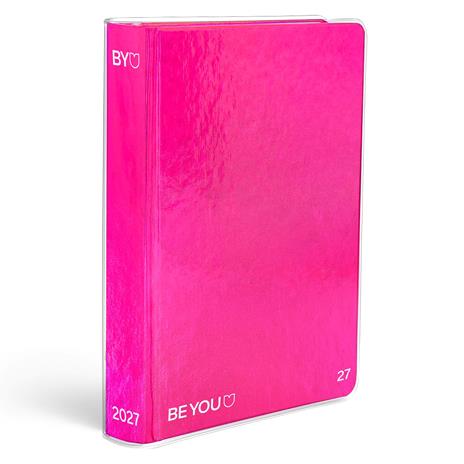 Diario scolatisco 12 mesi datato (settembre 2026-Agosto 2027) Beyou Fuxia Easy - 2