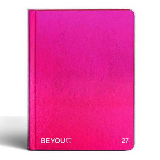 Diario scolatisco 12 mesi datato (settembre 2026-Agosto 2027) Beyou Fuxia Easy - 4