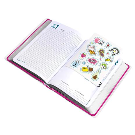 Diario scolatisco 12 mesi datato (settembre 2026-Agosto 2027) Beyou Fuxia Easy - 9