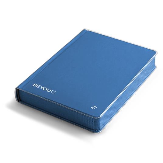 Diario scolatisco 12 mesi datato (settembre 2026-Agosto 2027) Beyou Color Standard Easy- Vivid Blue - 5