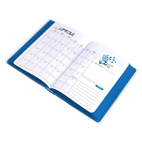 Diario scolatisco 12 mesi datato (settembre 2026-Agosto 2027) Beyou Color Standard Easy- Vivid Blue - 6