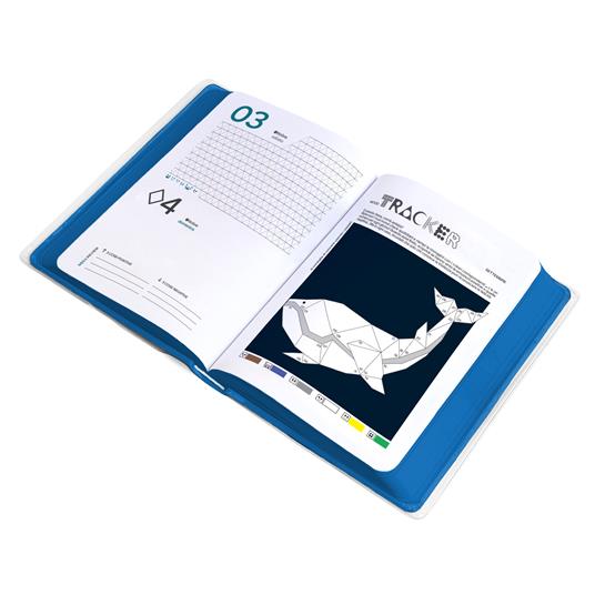 Diario scolatisco 12 mesi datato (settembre 2026-Agosto 2027) Beyou Color Standard Easy- Vivid Blue - 8