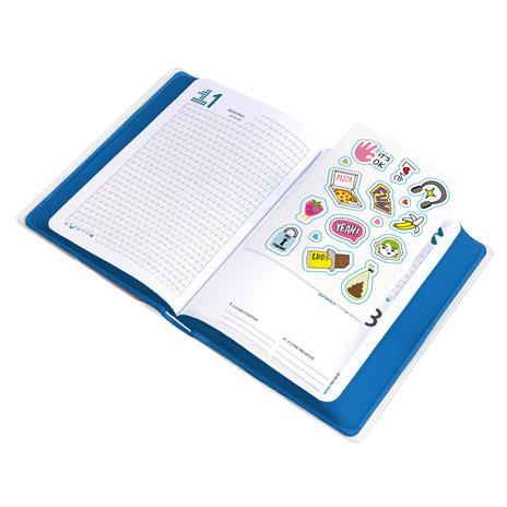Diario scolatisco 12 mesi datato (settembre 2026-Agosto 2027) Beyou Color Standard Easy- Vivid Blue - 9