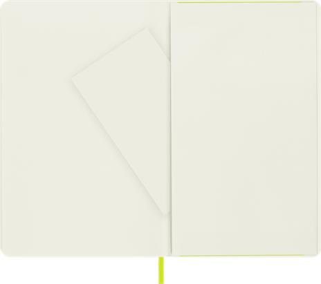 Taccuino Moleskine a pagine bianche Large copertina morbida Lemon. Verde - 4