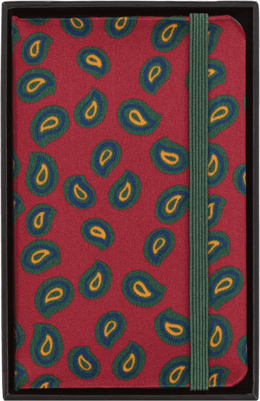 Taccuino Moleskine Silk XS, pagine bianche, copertina rigida, con Gift Box, Bordeaux  - 6,5 x 10,5 cm - 3