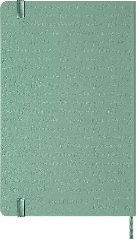 Taccuino Moleskine grande bianco  Copertina rigida  Verde Sage - 2