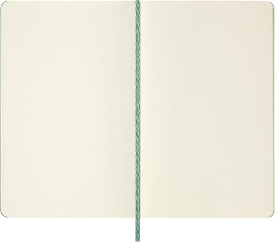 Taccuino Moleskine grande bianco  Copertina rigida  Verde Sage - 5
