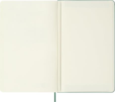 Taccuino Moleskine grande bianco  Copertina rigida  Verde Sage - 6