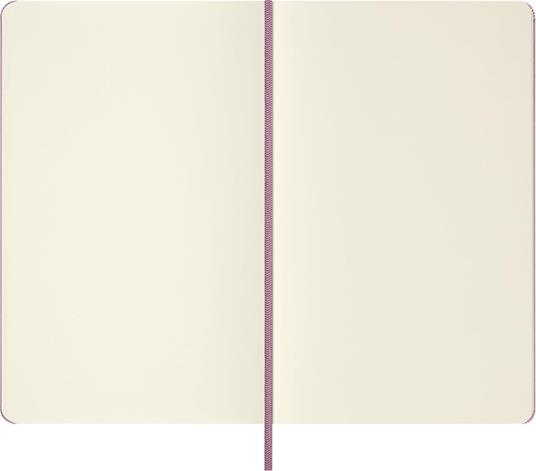 Taccuino Moleskine grande bianco  Copertina rigida  Rosa Majestic - 5