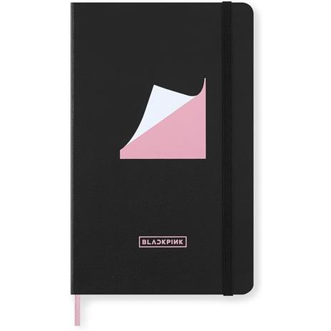 Taccuino Moleskine grande a righe Blackpink – Notebook da collezione