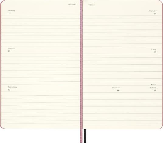 Planner Moleskine settimanale 18 mesi grande Blackpink - 4