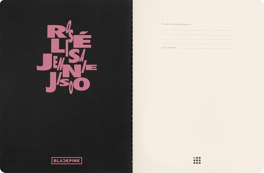 Taccuino Volant Moleskine XL liscio Blackpink - 3