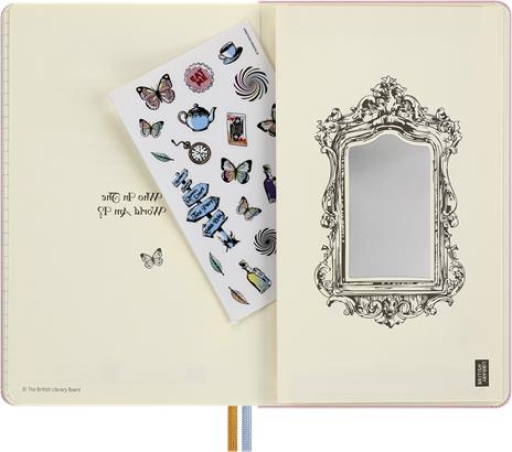 Notebook Moleskine a righe Alice in Wonderland 13x21 - 7
