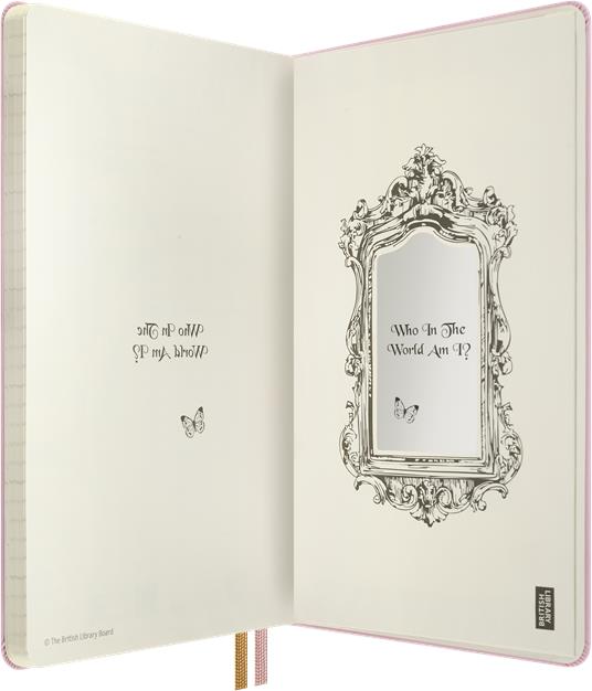 Notebook Moleskine a righe Alice in Wonderland 13x21 - 8