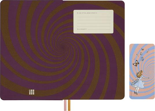 Notebook Moleskine pagina bianca Alice in Wonderland 13x21 - 2