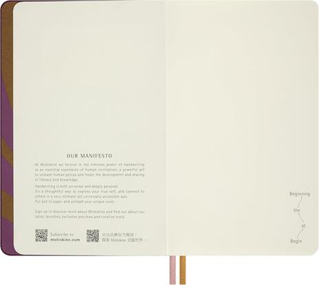 Notebook Moleskine pagina bianca Alice in Wonderland 13x21 - 3