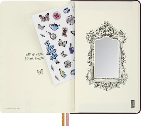 Notebook Moleskine pagina bianca Alice in Wonderland 13x21 - 6