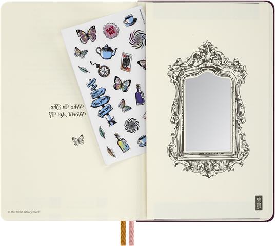Notebook Moleskine pagina bianca Alice in Wonderland 13x21 - 7