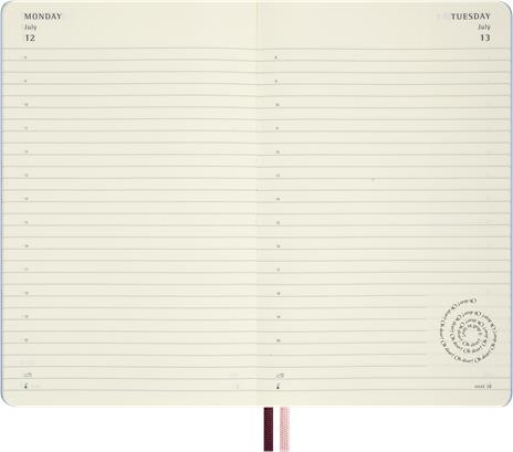 Agenda Moleskine giornaliera 12 mesi Alice in Wonderland - 4