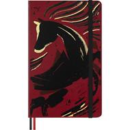 Moleskine Taccuino Notebook, Large, Anno del Cavallo 2026, a righe