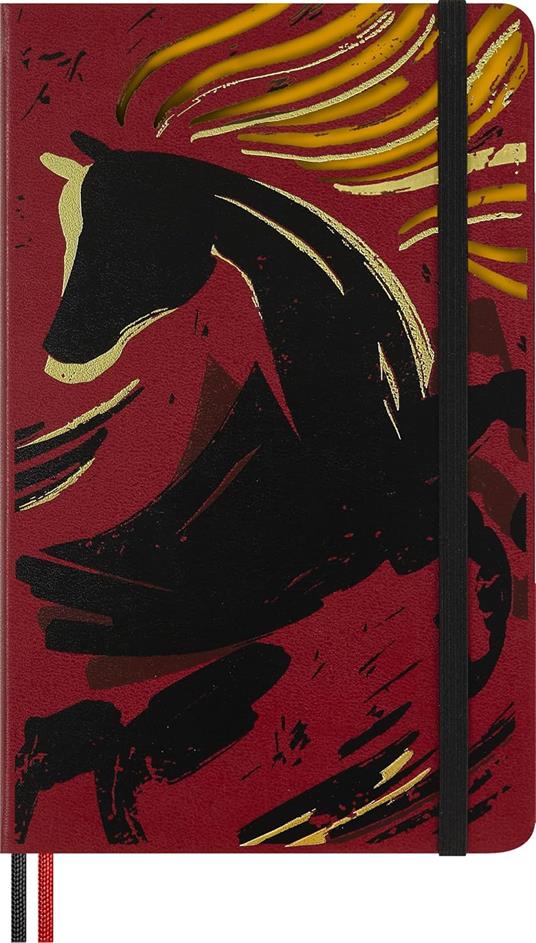 Moleskine Taccuino Notebook, Large, Anno del Cavallo 2026, a righe - 3