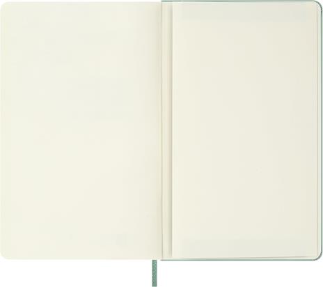 Taccuino Moleskine grande a righe  Copertina rigida  Verde Sage - 6