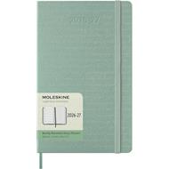 Agenda Moleskine 18 mesi settimanale notebook large verde rigida