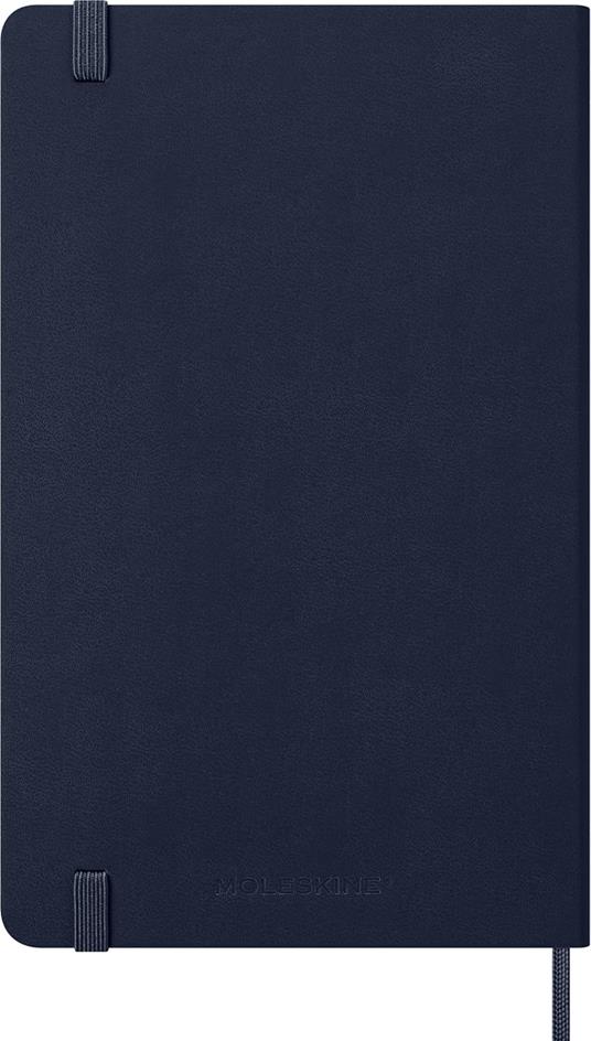 Agenda Moleskine 12 mesi giornaliera large blu rigida - 6