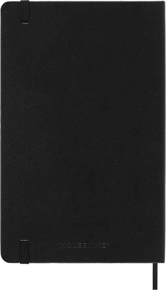 Agenda Moleskine 18 mesi settimanale orizzontale large nera rigida - 3