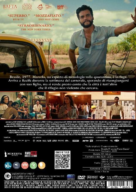 L' agente segreto (DVD) di Kleber Mendonça Filho - DVD - 2
