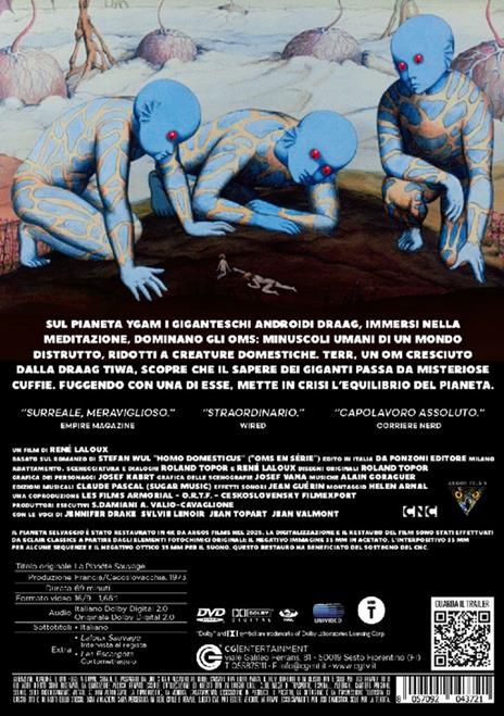 Il pianeta selvaggio (DVD) di René Laloux - DVD - 2