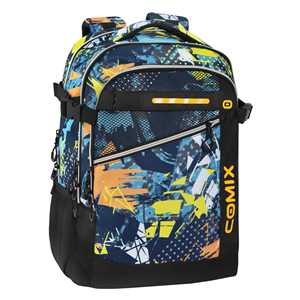 Cartoleria Zaino Scuola Organizzato Comix WBS 2.0 - Mix Blu Comix