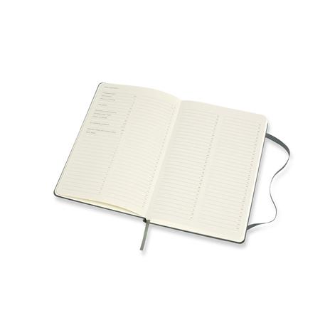 Taccuino Pro Moleskine large copertina rigida verde. Forest Green - 4