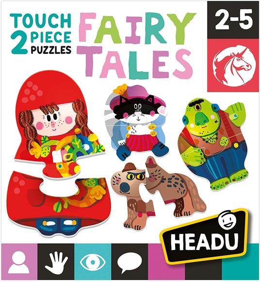 Touch 2 piece Puzzles Fairy Tales - 4