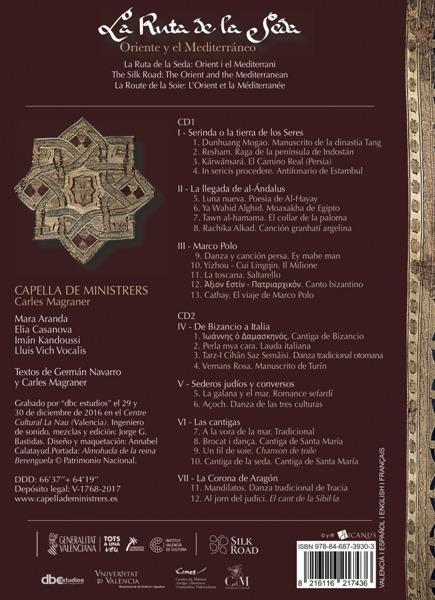 La ruta de la Seda - CD Audio di Capella de Ministrers - 2
