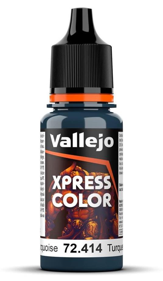 Vallejo: Xpress Color Caribbean Turquoise 72414
